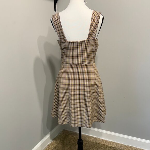 Zara Pinafore Mini Dress in Size Small - Picture 3 of 7